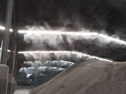 點擊查看詳細信息<br>標題：料場噴霧除塵設備 閱讀次數(shù)：1854